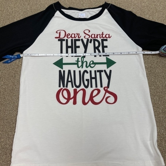 Family Pajamas: Dear Santa, Child Size 10-11 years - Picture 4 of 13